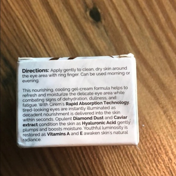 NEW Cirem Youthboost Diamond Eye Gel-Cream & Mirror - Picture 6 of 12
